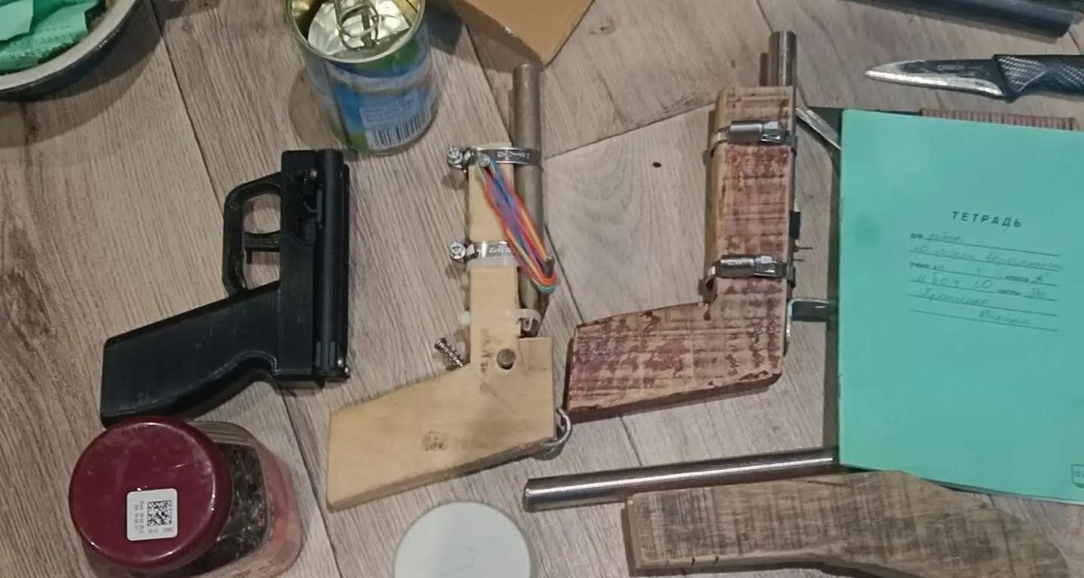 У 18-летнего студента из Троицка нашли самодельное оружие, кастеты и порох